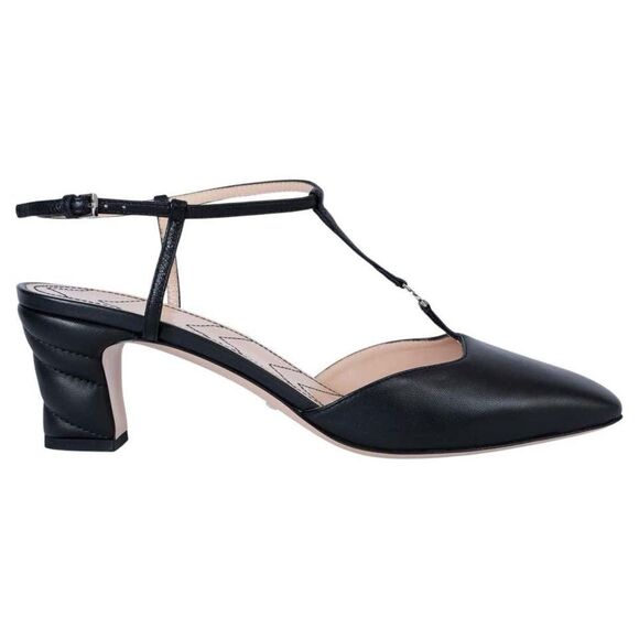 Brand new women's Gucci Elegant Black Women's T-Strap Heels size 10 - Picture 1 of 9
